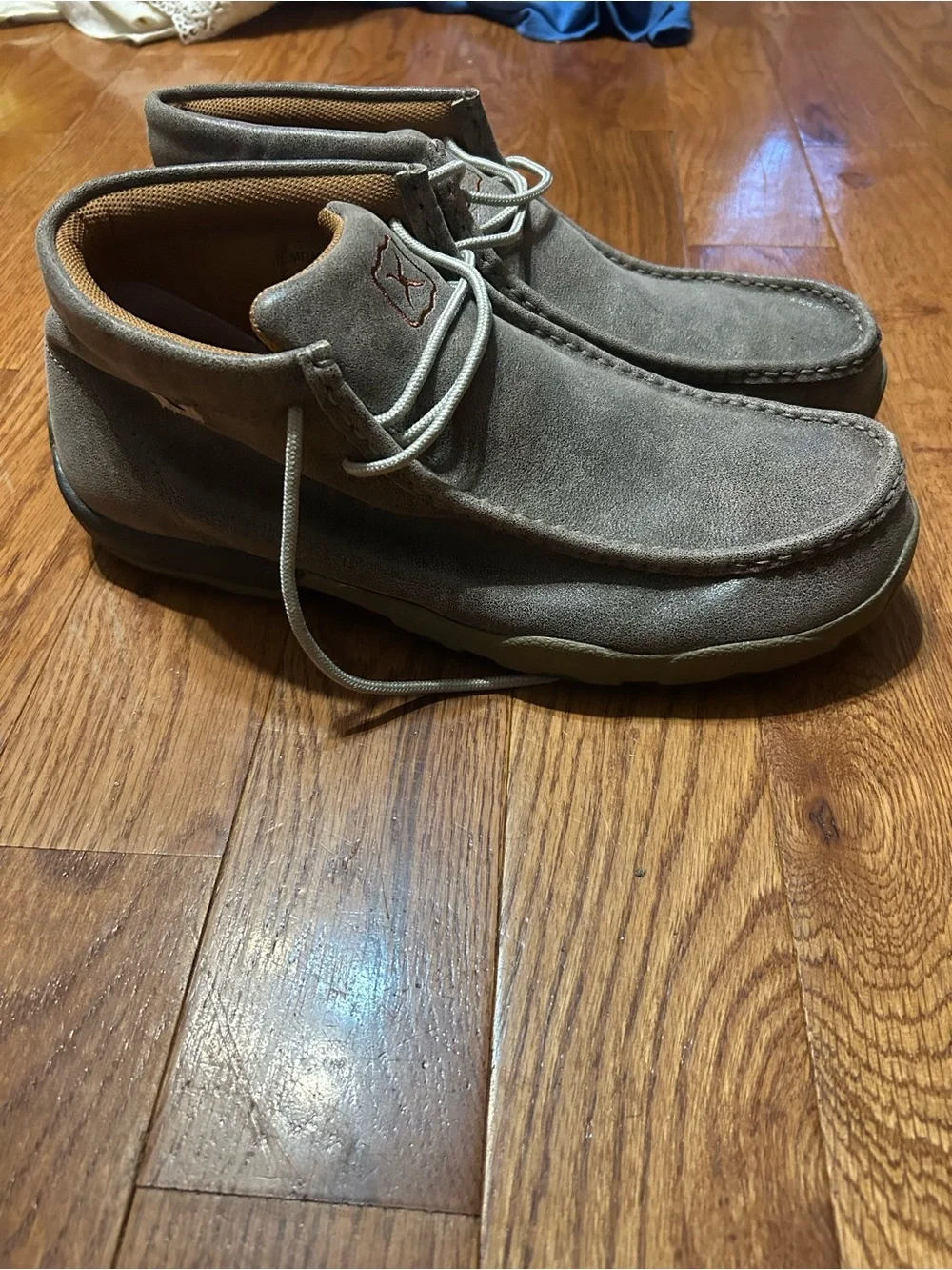 Twisted X Men's Chukka Boots in Taupe Suede